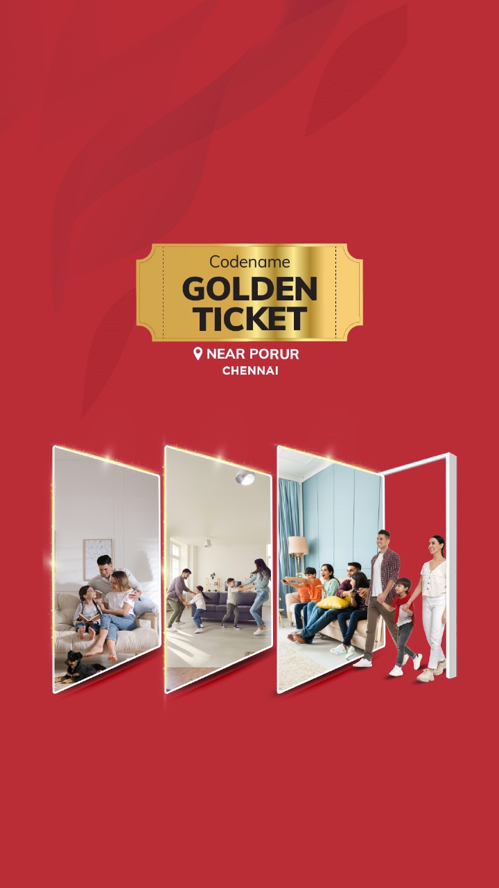 Experience the future of Urban Living with Golden Ticket - Banner