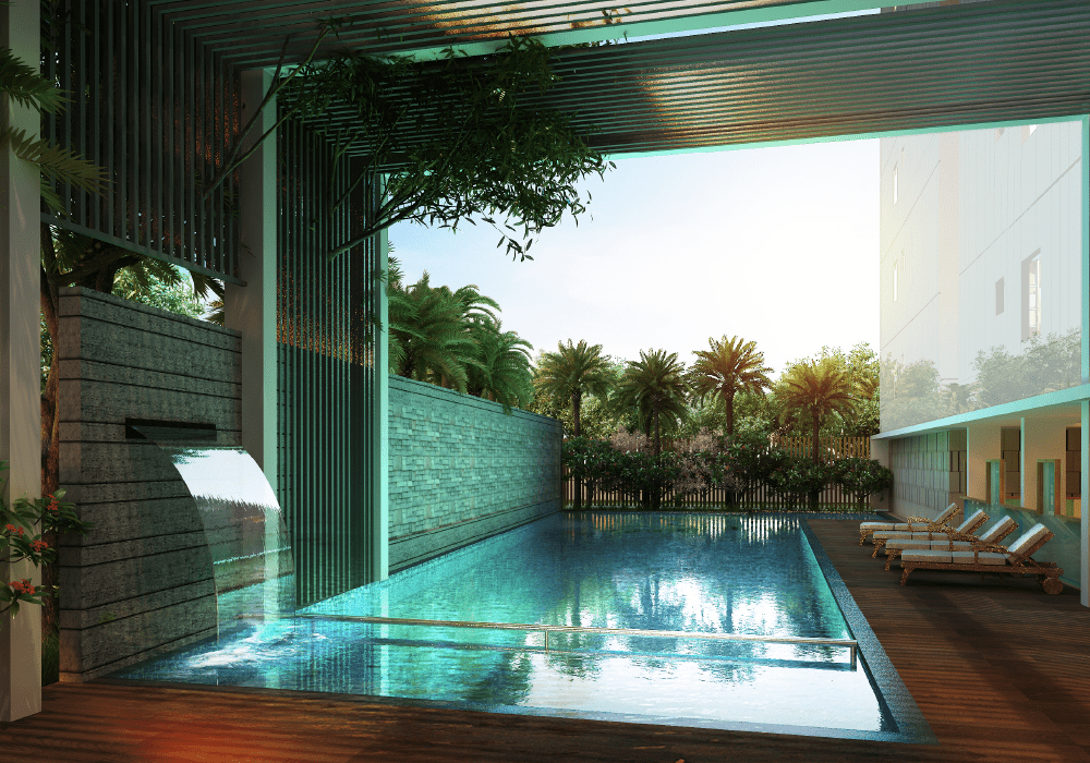 Swimming pool – Amenities in Shriram Solitaire