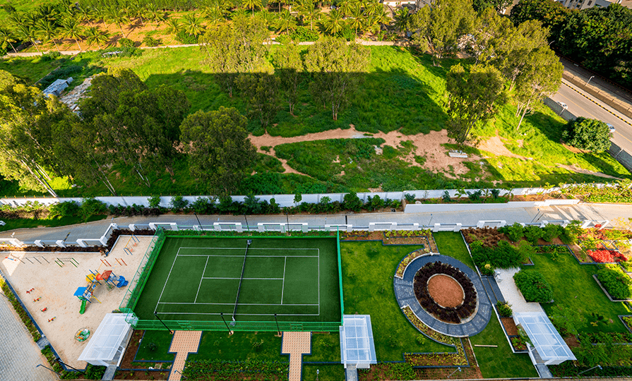 Shriram Signiaa, Tennis Court