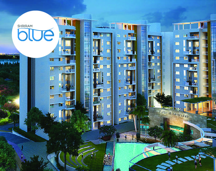 Shriram blue  –  2 & 3 BHK Flats in KR Puram, Bangalore
