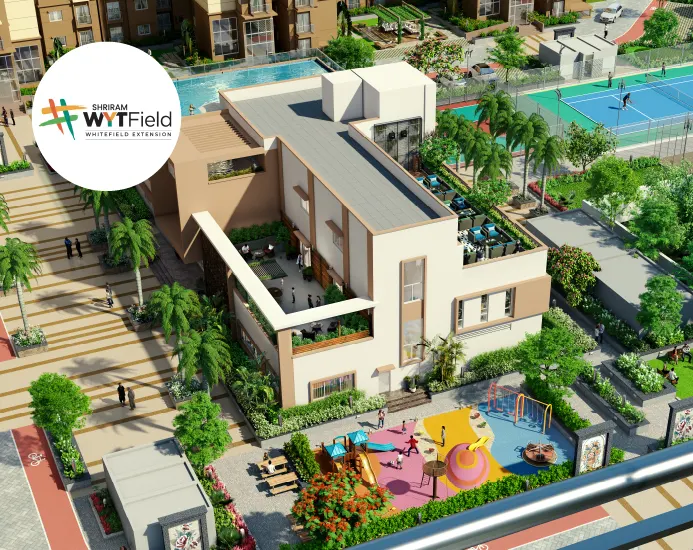 Shriram WYTfield BHK apartments for sale at Whitefield Extension, Bangalore